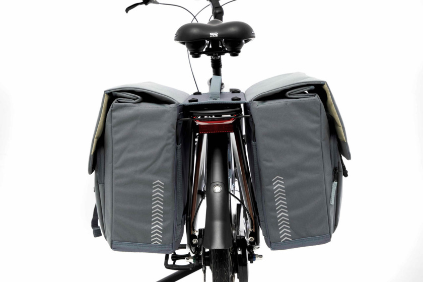 New Looxs Tulum MIK Doppel-Fahrradtasche 32 Liter Pet Schwarz