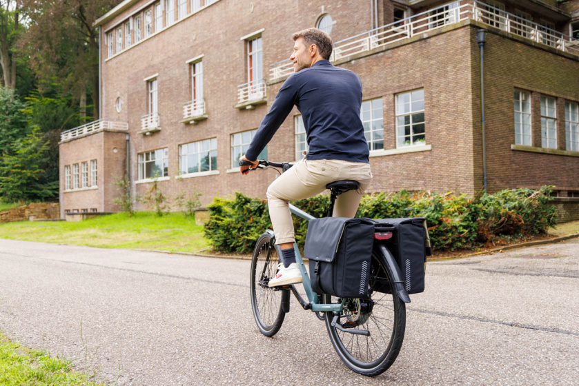 New Looxs Tulum MIK Doppel-Fahrradtasche 32 Liter Pet Schwarz