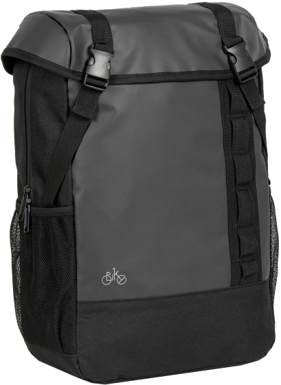 Bike Carbon Waterafstotende Fietsschoudertas 24L Zwart afbeelding