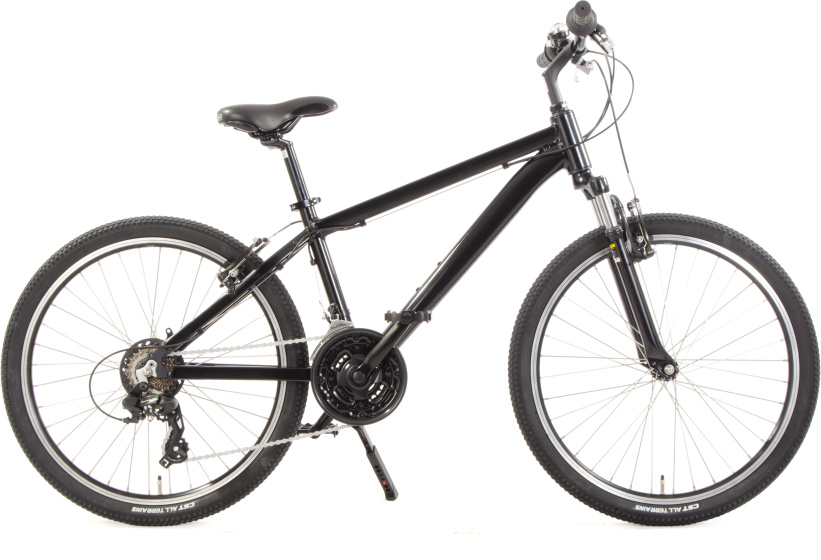 Noname ATB 24 Zoll Jungen 21G Felgenbremse Schwarz