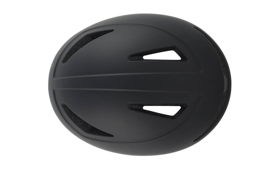 One Crossride Bicycle Helmet Adjustable Black