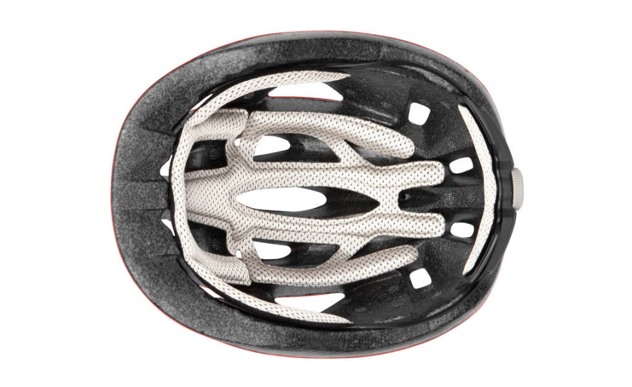 One Racer Bicycle Helmet Adjustable Junior Red
