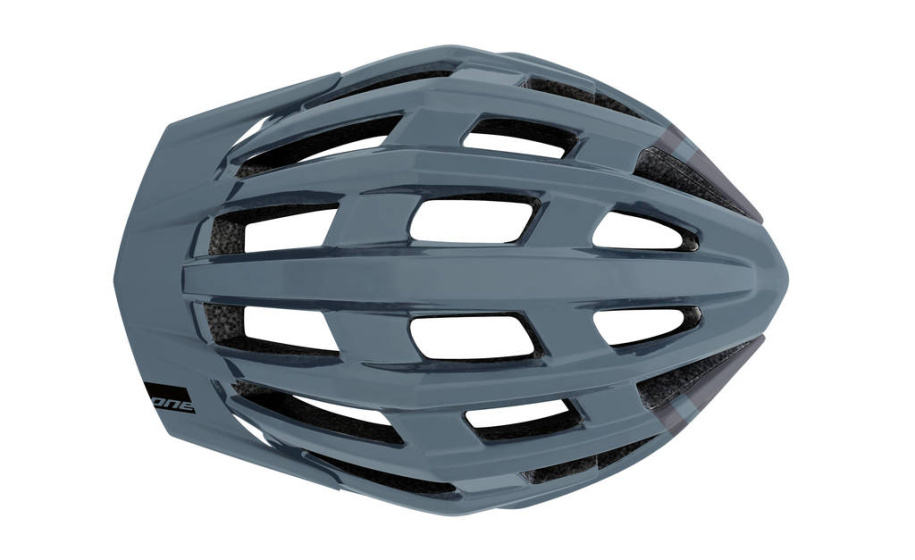 One MTB Race Cycling Helmet Adjustable Grey/White