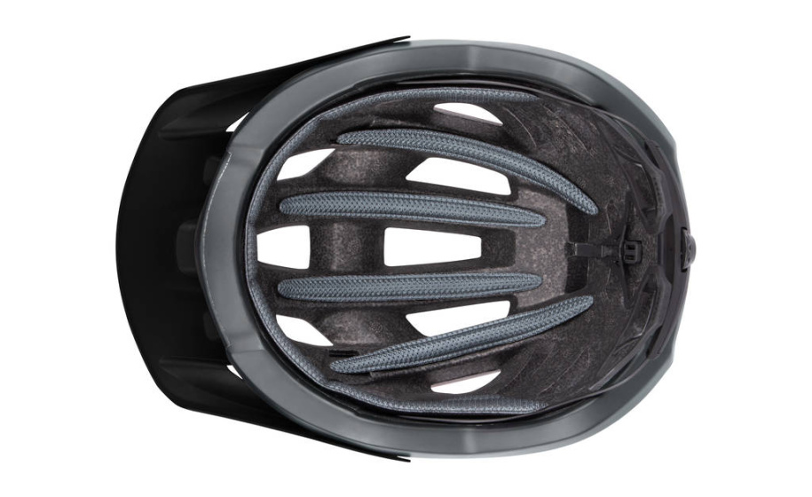 One Trail Pro Bicycle Helmet Adjustable Black/Dark Gray