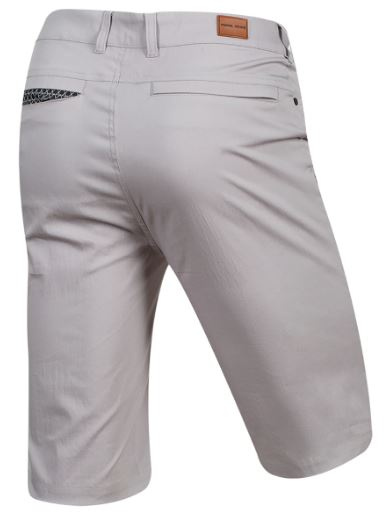 short de v&eacute;Rove hommes coton gris taille 50