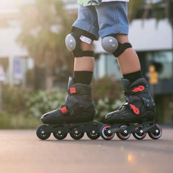 Playlife inline skates Riddler hardboot 82A zwart