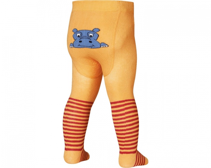 Playshoes maillot Nijlpaard meisjes katoen oranje