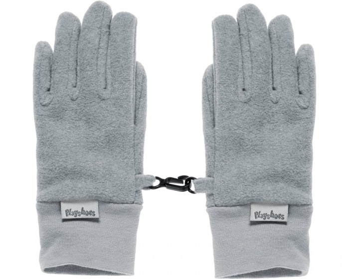 Detské topánky prstové rukavice junior fleece šedá veľkosť 6