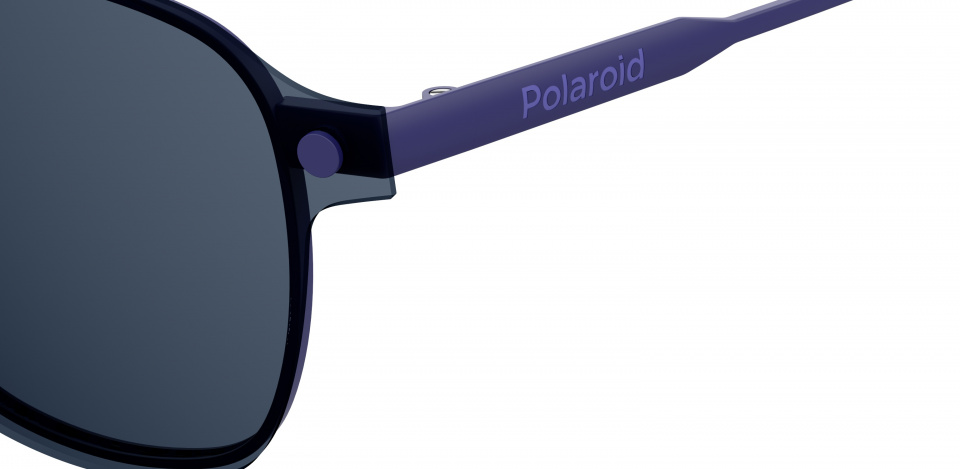 lunettes de soleil 6119/G/CS cat. 3 carr&eacute;ier inoxydable bleu