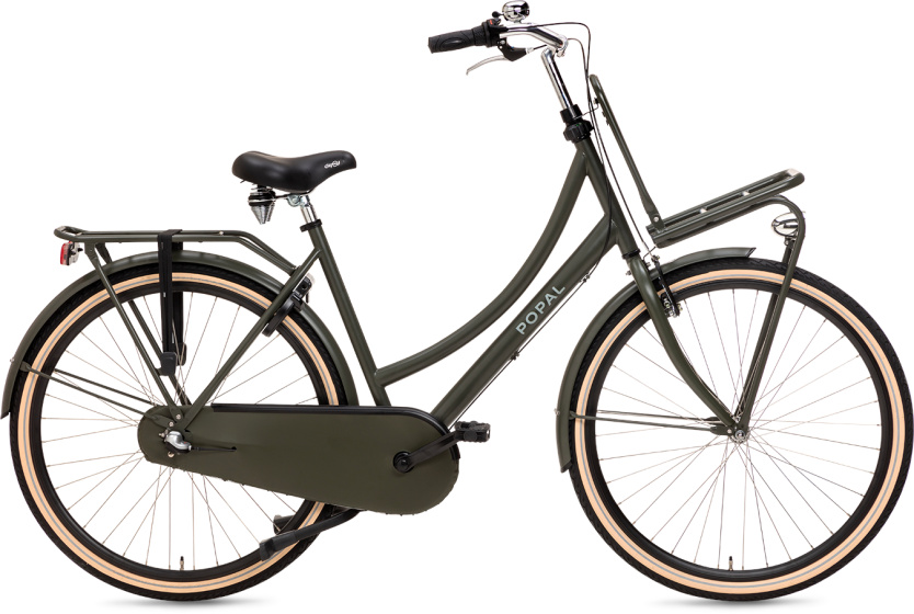 Popal Daily Dutch Basic+ 28 Inch 53 cm Dames 3V Terugtraprem Legergroen afbeelding