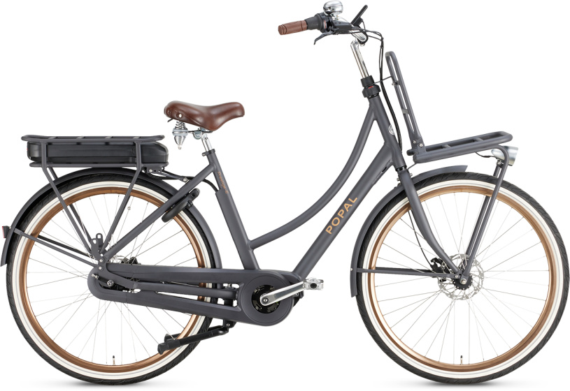 Popal Daily Dutch Prestige-E 28 Zoll Damen 7G Hydraulisch Scheibenbremse Petrolblau