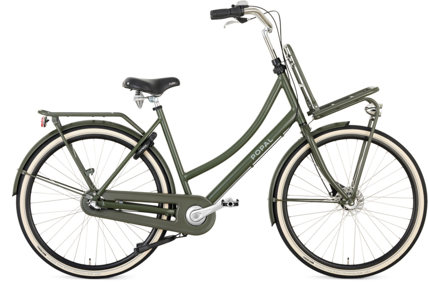 Popal Daily Dutch Prestige 28 Inch 59 cm Dames 3V Terugtraprem Legergroen afbeelding