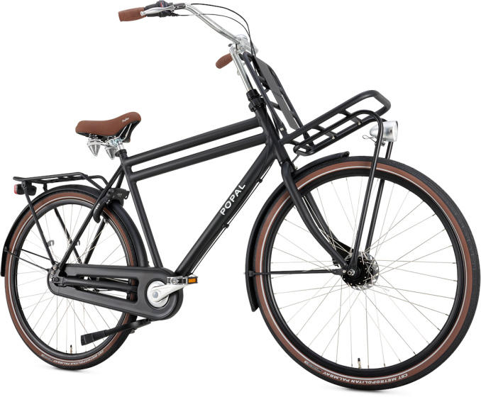 Popal Daily Dutch Prestige 28 Zoll Herren 7G Rollerbrakes Mattschwarz