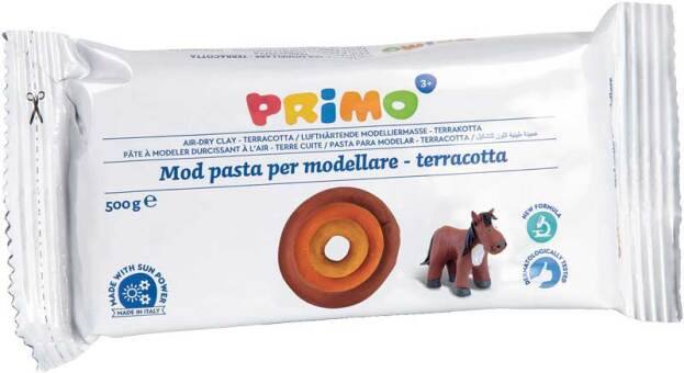 Modelovacia hmota Primo 500 gramov juniorská terakota