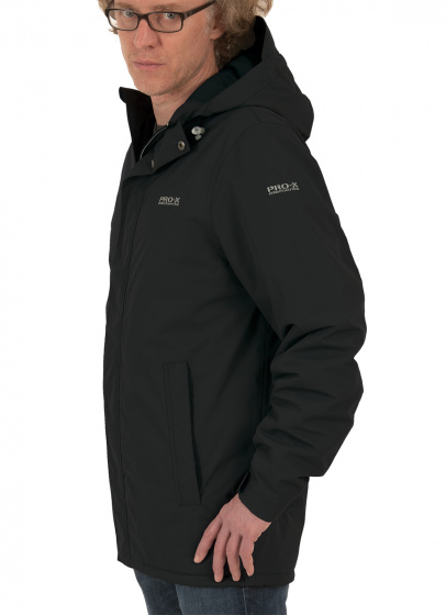 outdoorjas Dale heren polyester zwart mt M