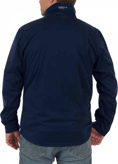 Pro-X Elements outdoorjas Dario heren polyester marineblauw
