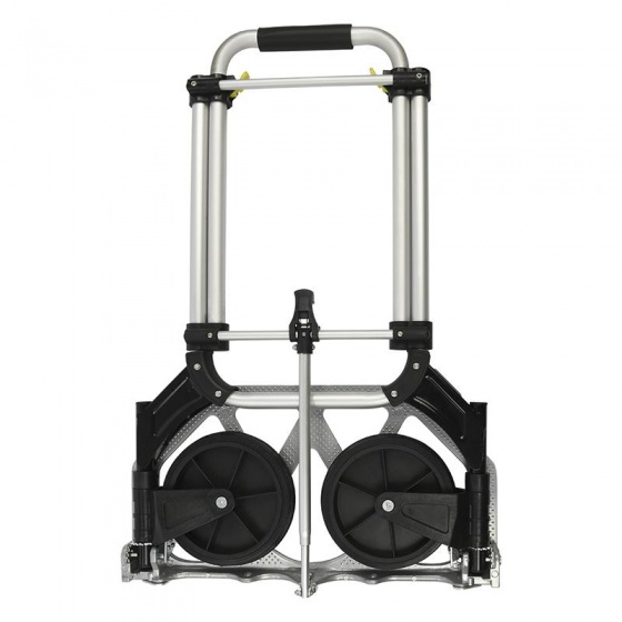 chariot &agrave;gages pliable 70 kg aluminium argent&eacute;