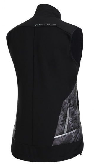 bodywarmer P-Painted Bird dames polyester grijs mt 36