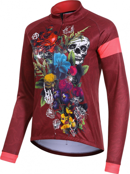fietsjack P-New Rose dames polyester rood mt 36 fietsjack P-New Rose dames polyester rood mt 36
