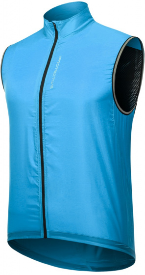 fietsvest P-Ride heren polyester/elastaan blauw maat 5XL