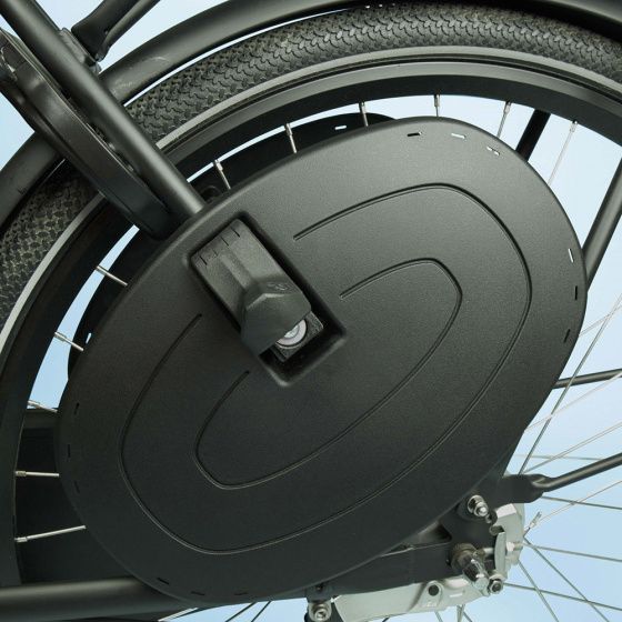 Qibbel Junior 6+ Fahrradsattel hinten mit MIK-HD System Schwarz/Grau