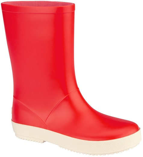 Ralka regenlaarzen Puddle junior TPR rood