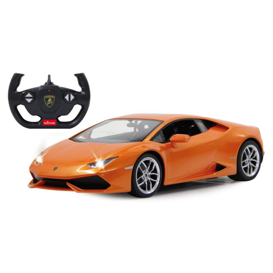 Rastar RC Lamborghini Huracán jongens oranje 1:14