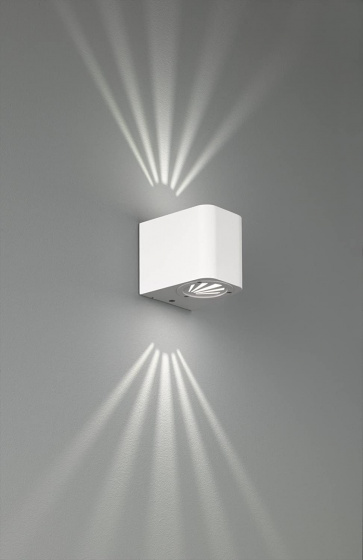 wandlamp Bogota led 260 lumen 10 cm aluminium wit