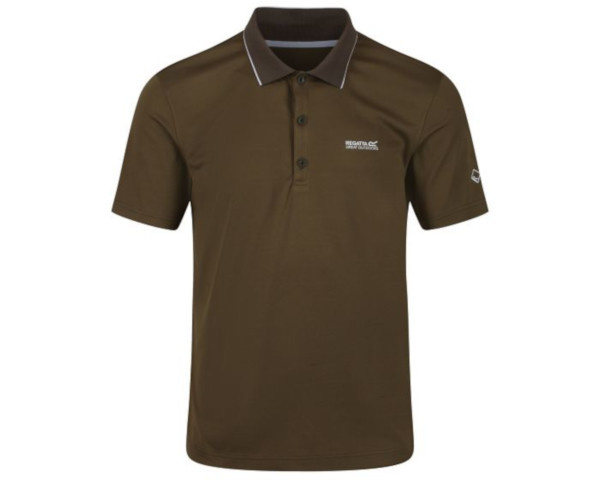 Regatta Poloshirt Maverick V Active Heren  Legergroen Maat S