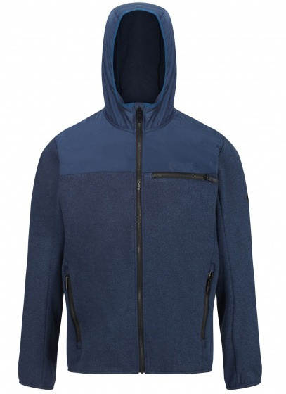 Regatta outdoorjas Upham heren polyester donkerblauw