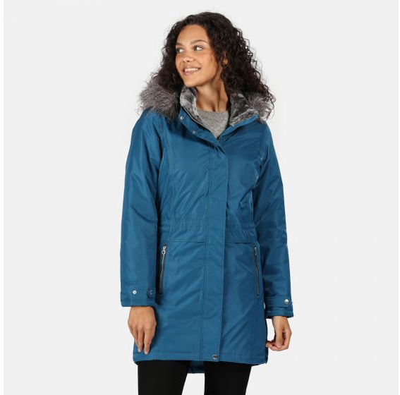 Regatta parka Lexis dames polyester blauw