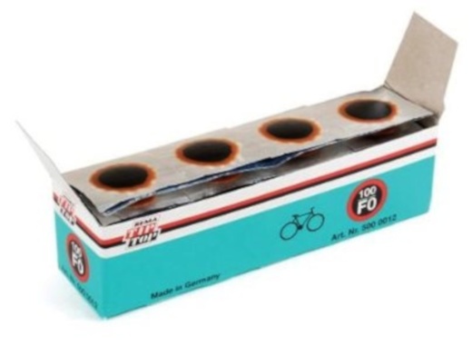 Rema Tip Top Reparatiepleister Fietsband F0 14 mm 100 Stuks afbeelding