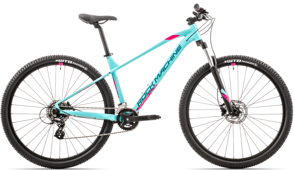 Rock Machine Catherine 10 29 Inch XS Unisex 14V Hydraulische schijfrem Turquoise afbeelding