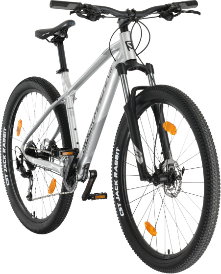 Rock Machine Manhattan 90 29 Inch L Unisex 18SP Hydraulic Disc Brake Silver
