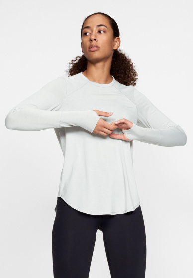 sportshirt Clara dames polyester lichtblauw maat XL