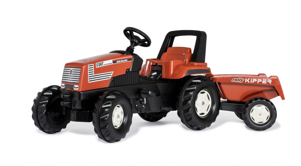Rolly Toys traptractor RollyFarmtrac Fiat Centenario rood-S1