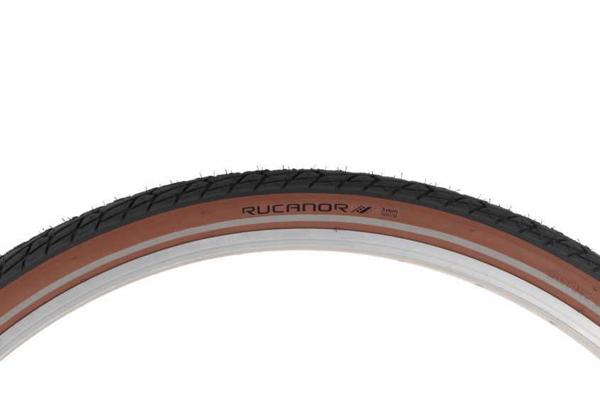 Rucanor Fusion Buitenband 3 mm Anti-lek 28 x 1.60 (42-622) Zwart/Bruin