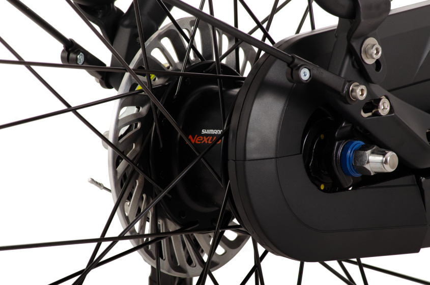 Rucanor Cargo 28 Zoll Damen 7G Rollerbrakes Mattschwarz