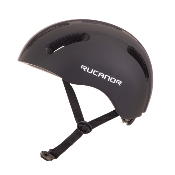 Rucanor City Flow Bicycle Helmet E-bike Adjustable Black