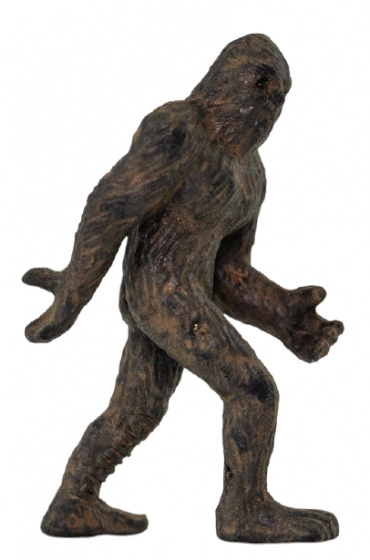 mini-figuren BigFoot 2,5 cm rubber bruin 192 stuks