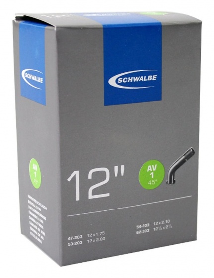 Schwalbe Innenrohr 12 x 1,75/2,10 Zoll (47/62-203) AV 40 mm