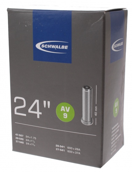 Schwalbe binnenband 24 inch (47-507 28/37-540 28/37-541) AV 40 mm