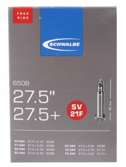 Schwalbe inner tube 27.5 x 2.10/3.00 (54/75-584) FV 40 mm