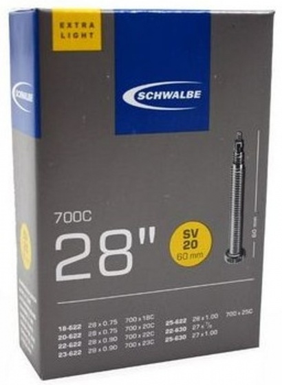 Schwalbe Binnenband 27/28 x 0.75/1.00 (18/25 622/630) FV 60 mm afbeelding