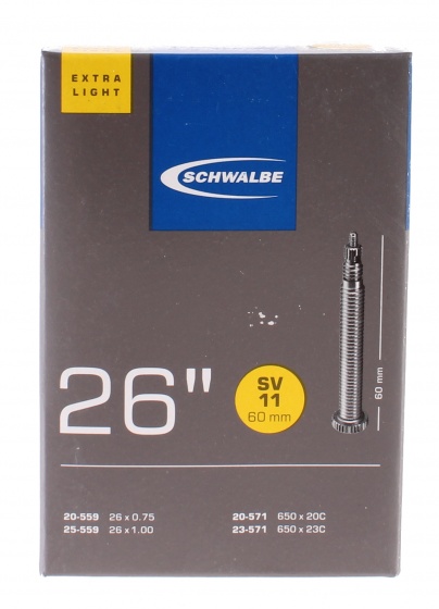 Schwalbe inner tube SV1126 palec (25-559/23-571) FV 60 mm