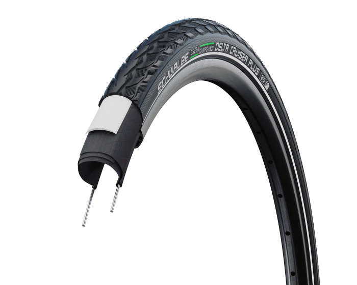 Schwalbe Delta Cruiser Outer tire 28 x 1 1/2 (40-635) Reflection