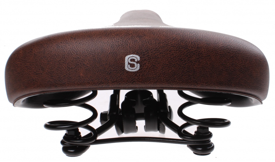 Selle Comfort City saddle city bike unisex brown