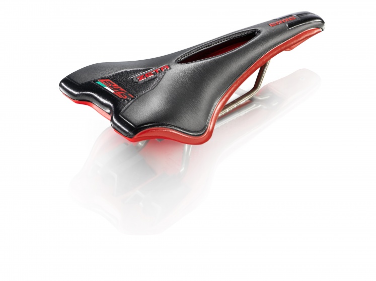 Sedlo Selle Monte Grappa BMG ZR 290 x 135 mm čierno/červené