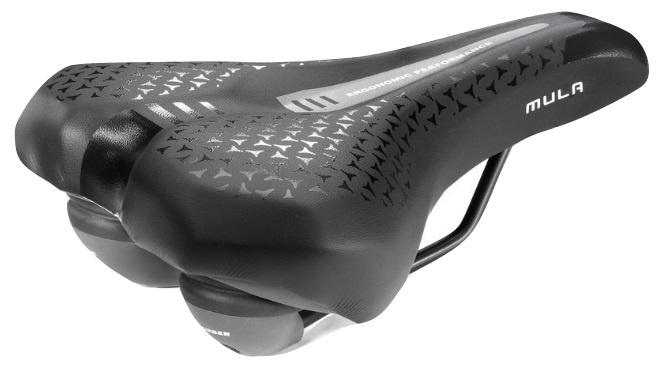 Selle Monte Grappa sedla Mula 260 x 200 mm polyurethane black