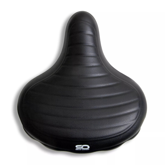 Selle Orient Relax saddle elastomer unisex black